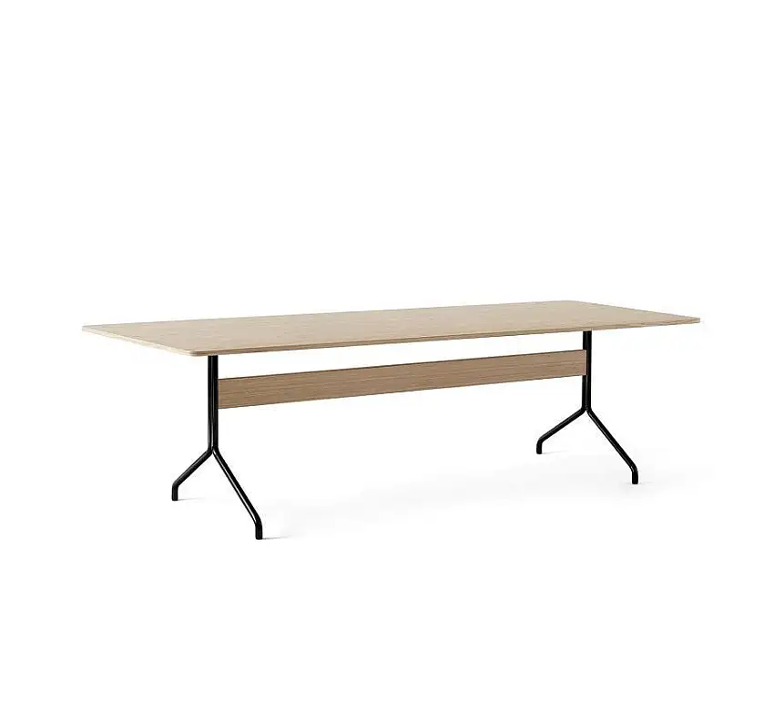 &Tradition Pavilion Esstisch AV24 250x110 cm - Klare Eiche/Schwarz