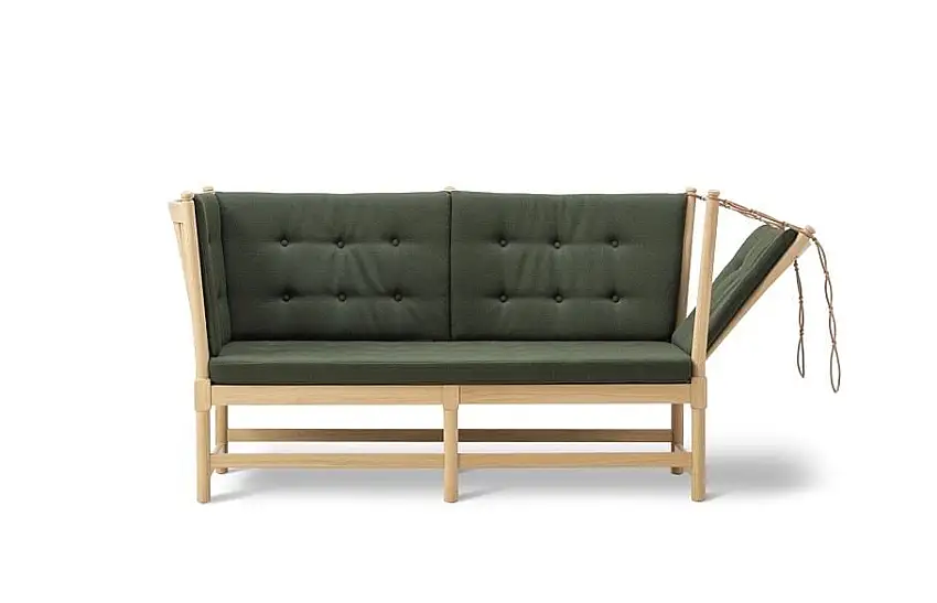 Fredericia Möbel 1789 2 Pers. Kinderbettsofa rechts L: 160 cm – Vidar 0492/Seifenbehandelte Eiche