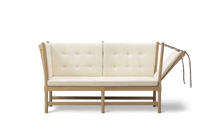 Fredericia Möbel 1789 2 Pers. Kinderbettsofa rechts L: 160 cm – Vidar 1511/Seifenbehandelte Eiche
