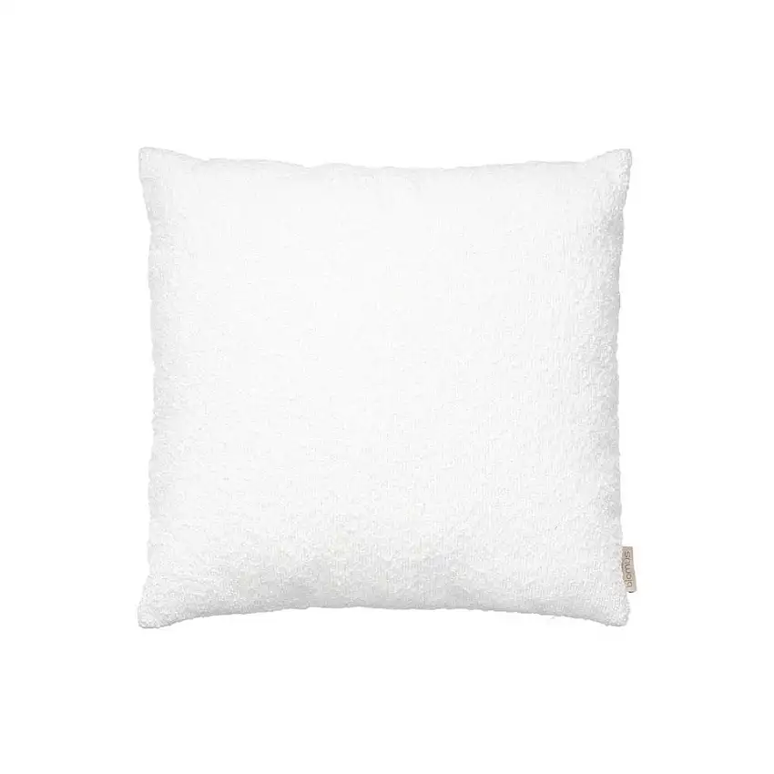 Blomus Boucle Kissenbezug 50x50 cm - Lilienweiß