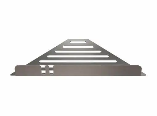FROST NOVA2 Seifenregal 9 Ecken 14,5 x 27,7 cm – gebürstet