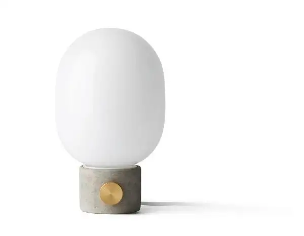 Audo Copenhagen JWDA Tischleuchte Ø: 17cm - Hellgrau AUSSTELLUNGSMODELL