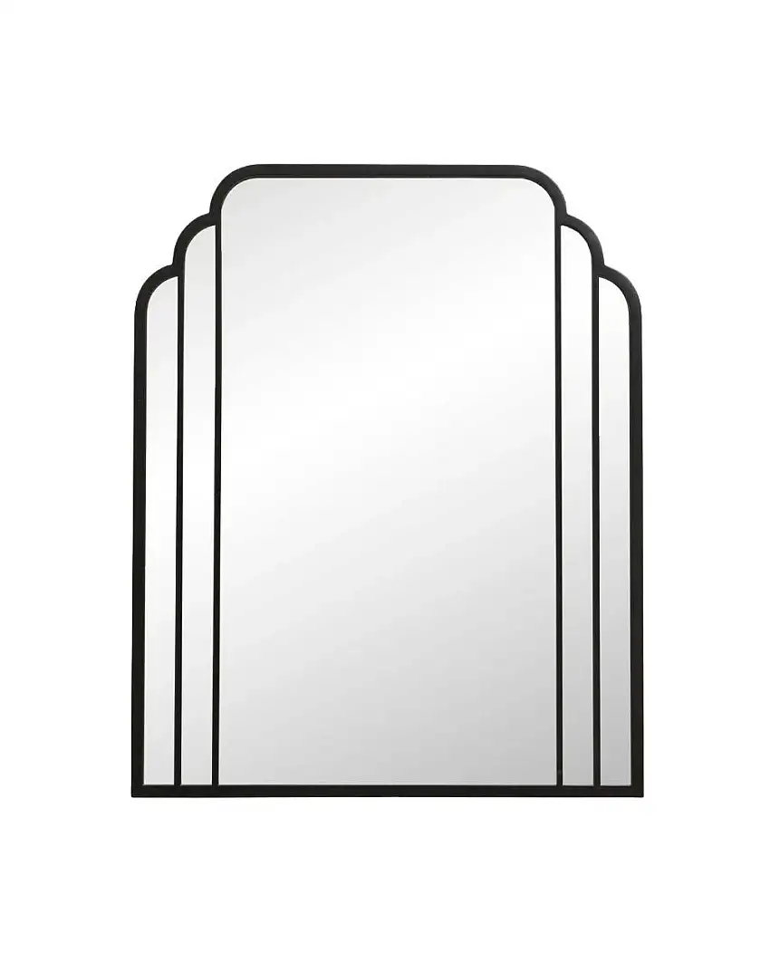 Nordal SKYLARK Spiegel 102x82 cm - Schwarz
