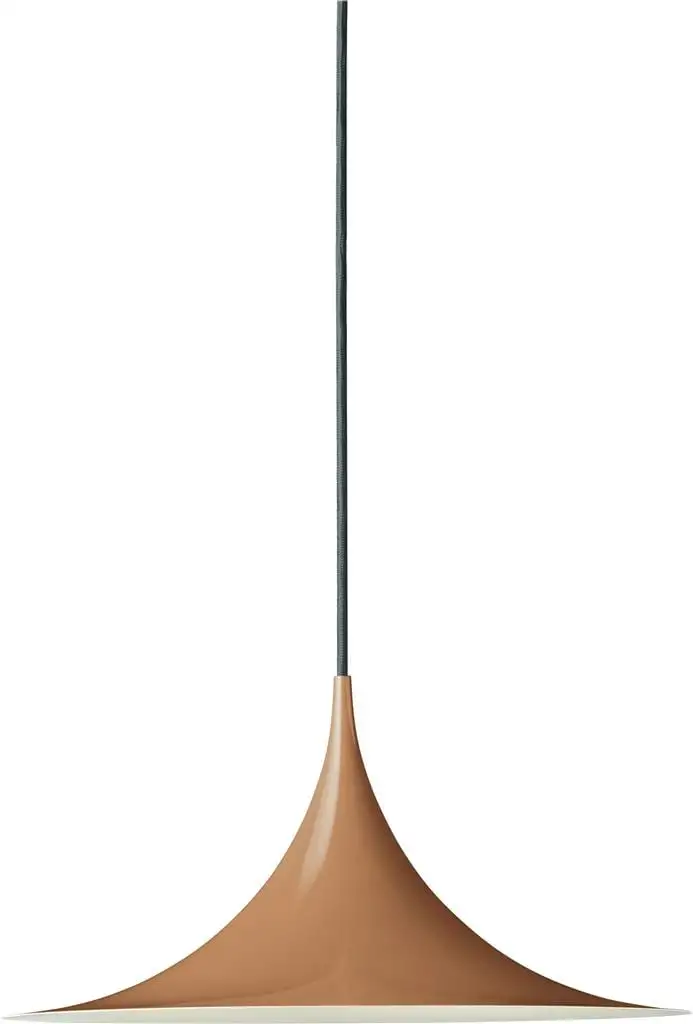 GUBI Halbanhänger Ø: 30 cm - Gerösteter Kürbis glänzend