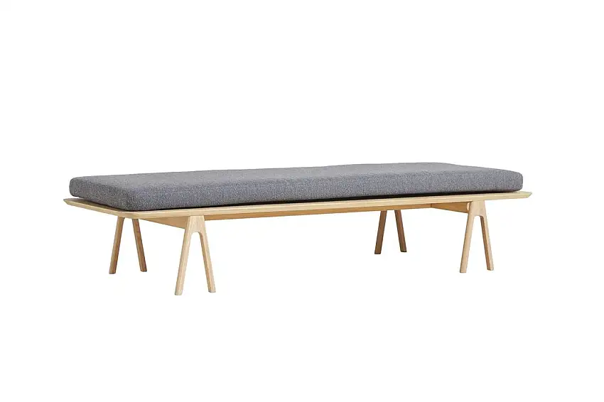 Woud Level Daybed L: 190 cm – Grau/Eiche