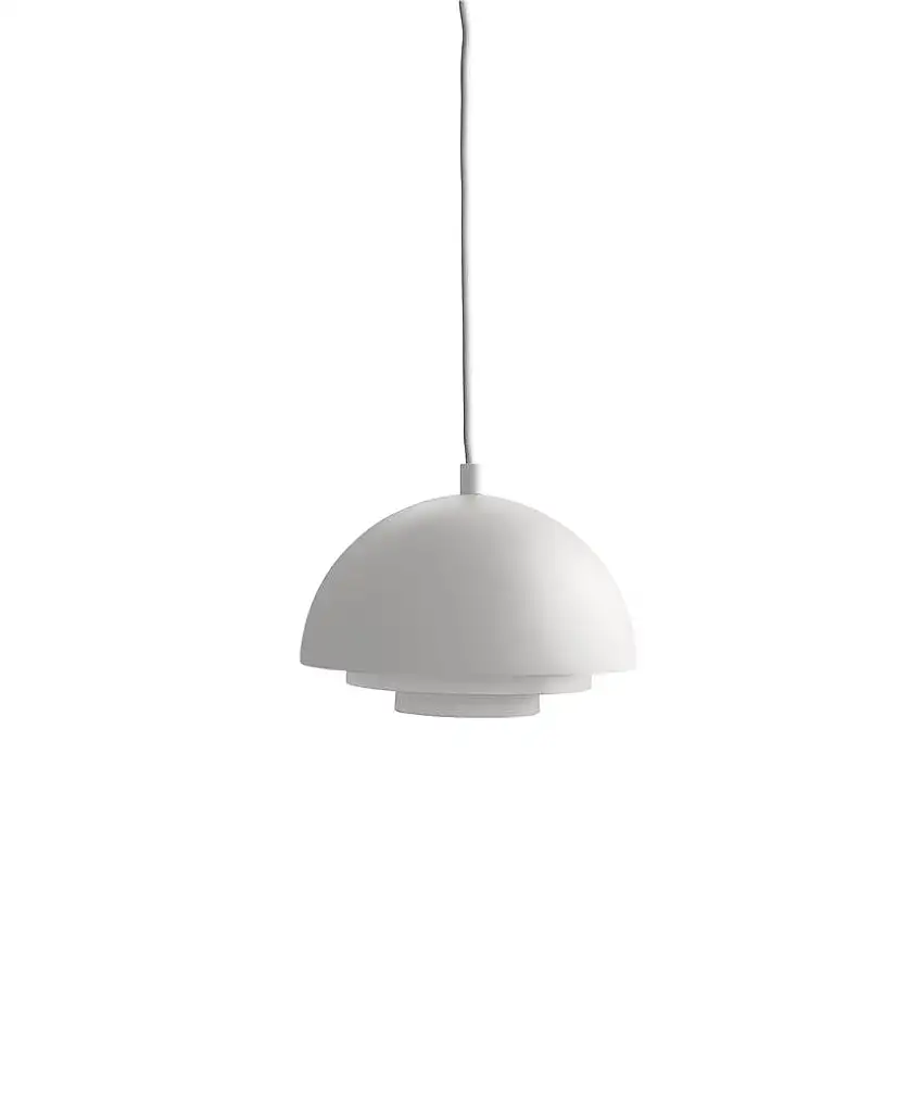 Warm Nordic Milieu Color Mini Mini Pendel Ø: 20 cm - Klares Weiß