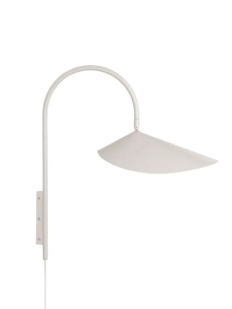 Ferm Living Arum Drehbare Wandleuchte H: 47 cm – Kaschmir