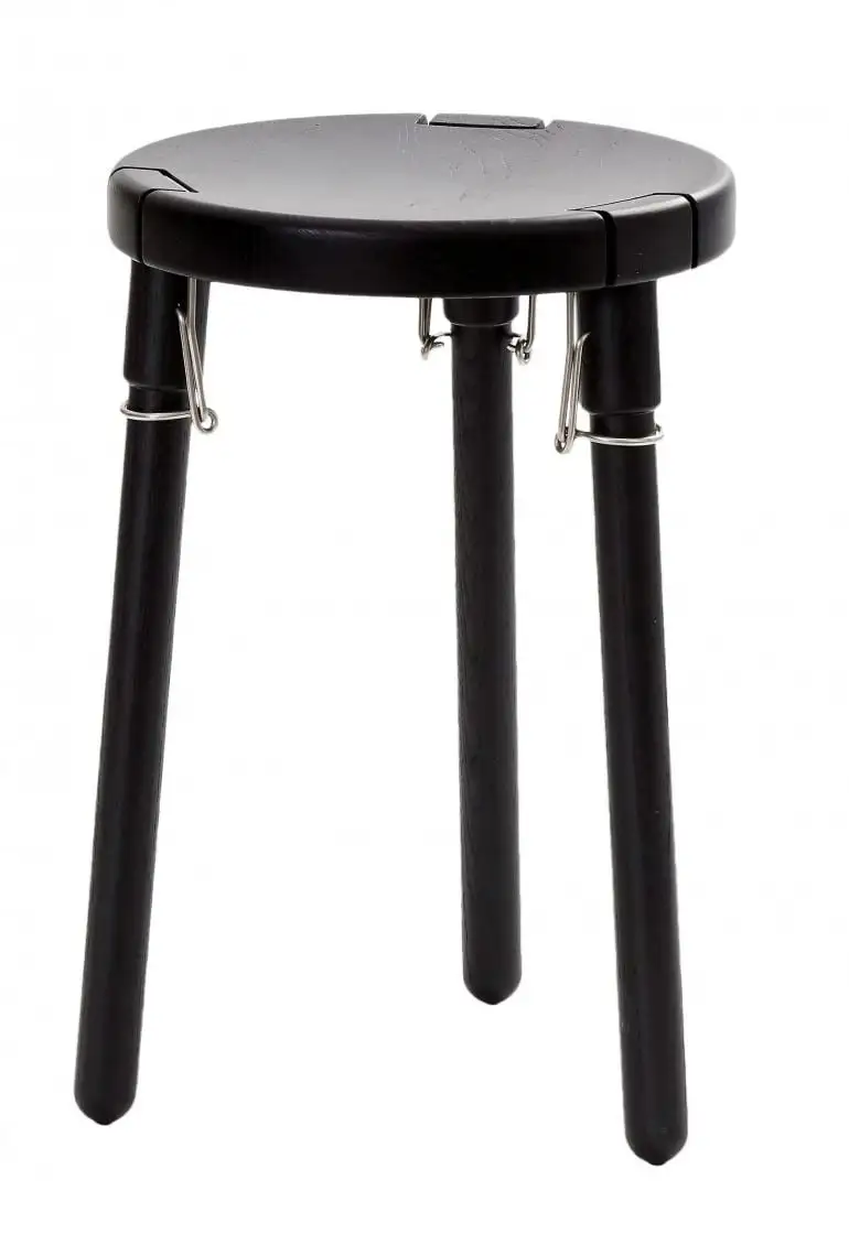 Andersen Furniture U1 Hocker SH: 46,5 cm - Sort