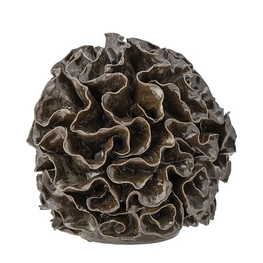 Bloomingville Delvang Deco Ø: 13,5 cm – Braun/Steinzeug