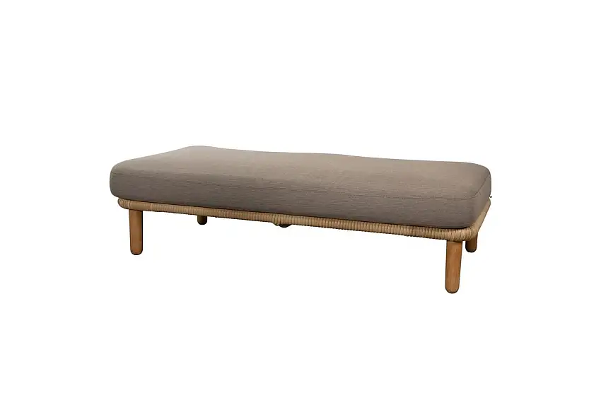 Cane-line Outdoor Arch 2 Pers. Sofa Modul B: 148 cm – Natur/Grå