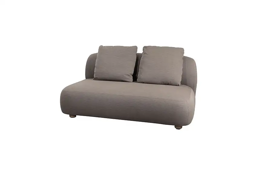 Cane-line Outdoor Capture 2 Pers. Sofa Modul inkl. AirTouch Hynder B: 150 cm – Taupe