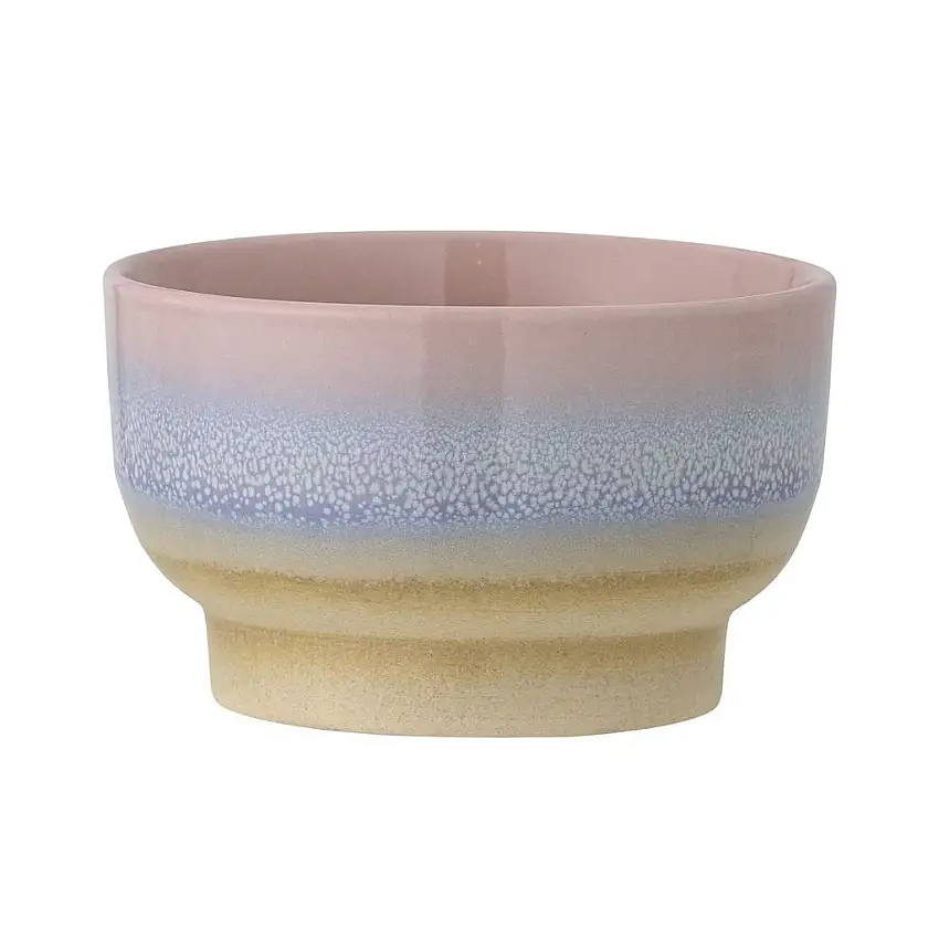 Bloomingville Safie Schüssel Ø: 11,5 cm – Rosa/Steinzeug OUTLET