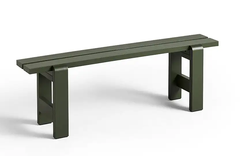 HAY Weekday Bench B: 140 cm – Oliv