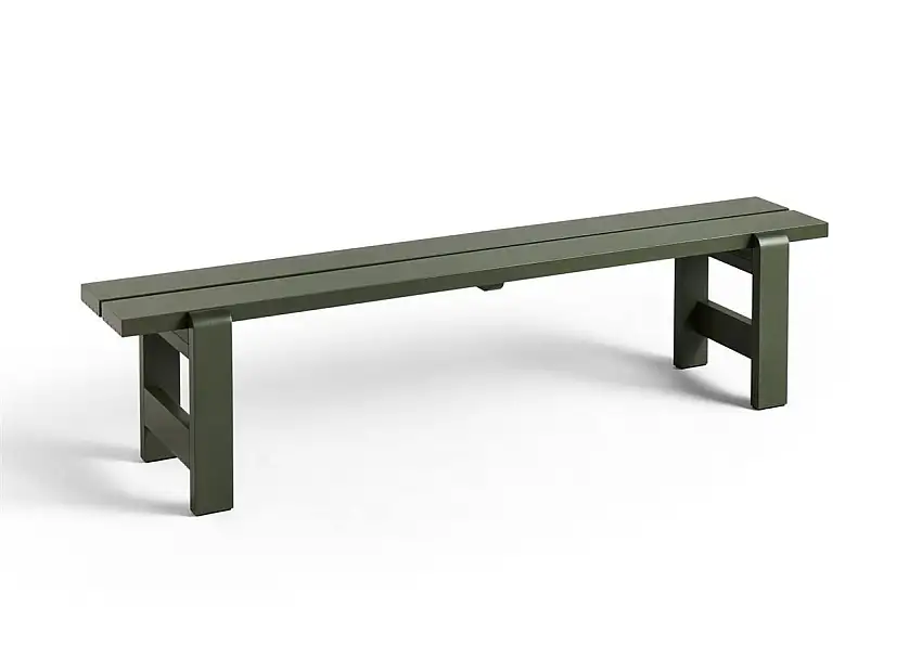HAY Weekday Bench B: 190 cm – Oliv