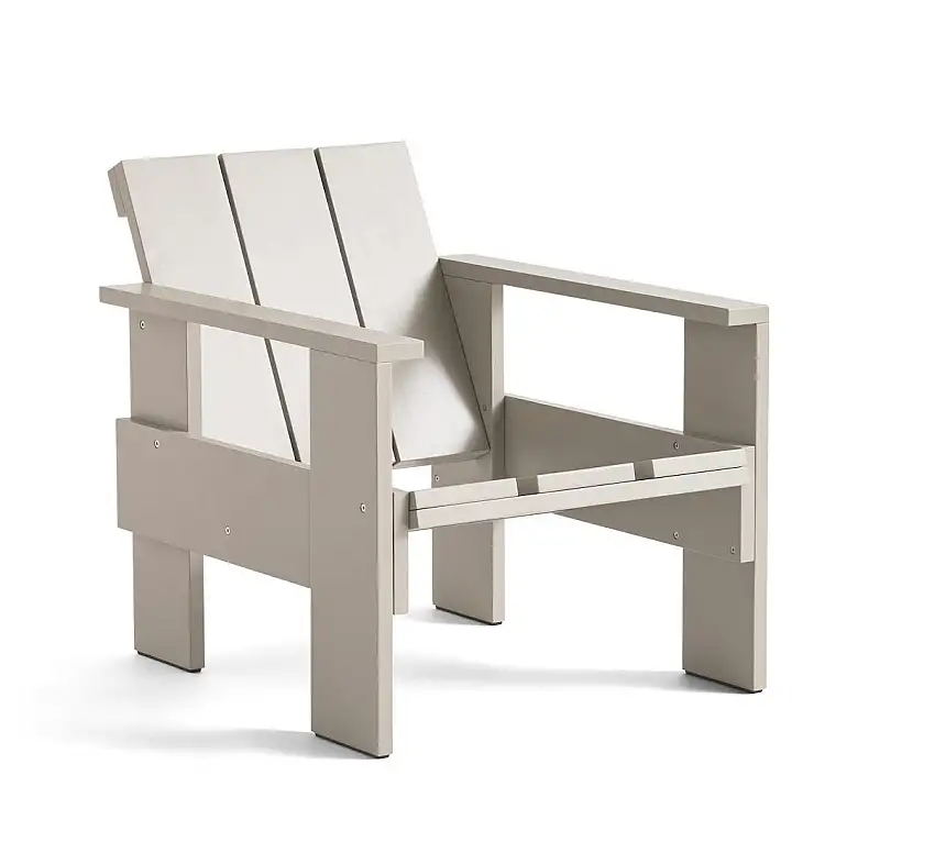 HAY Crate Lounge Chair SH: 32 cm – London Fog