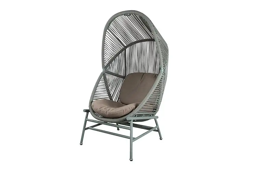 Cane-line Outdoor Hive Hängematte inkl. Rahmen und Kissen – Dusty Green/Taupe