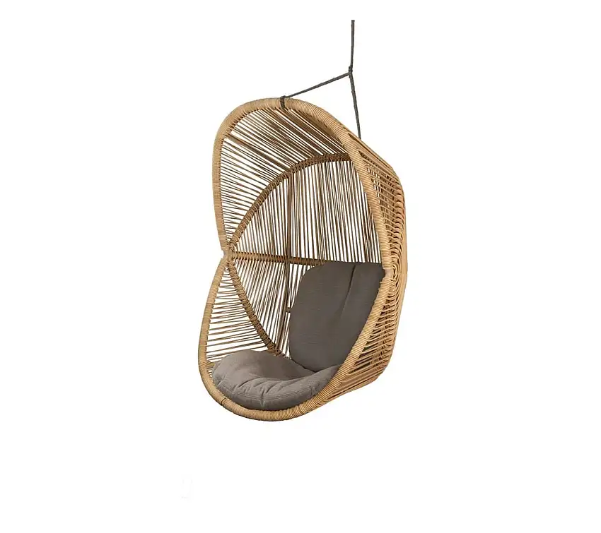 Cane-line Outdoor Hive Hängematte inkl. Seile und Kissen – Teak natur/Taupe