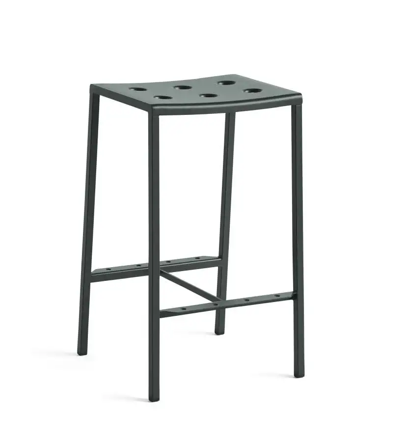 HAY Balkon-Barhocker niedrig H: 65 cm – Dunkler Wald