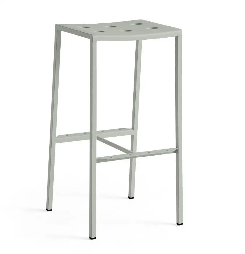 HAY Balkon-Barhocker hoch H: 75 cm – Wüstengrün