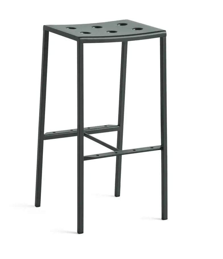 HAY Balkon-Barhocker hoch H: 75 cm – Dunkler Wald