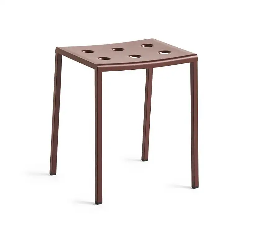 HAY Balkonhocker H: 46 cm – Eisenrot