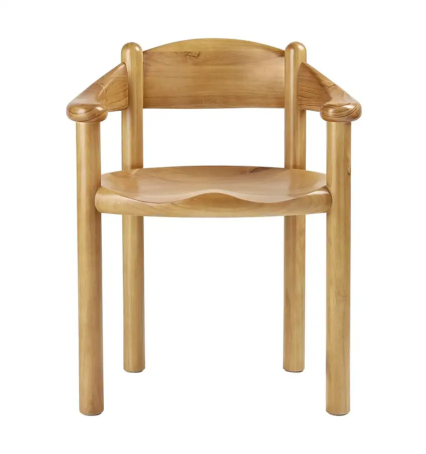 GUBI Daumiller Sessel SH: 45 cm – Goldene Kiefer
