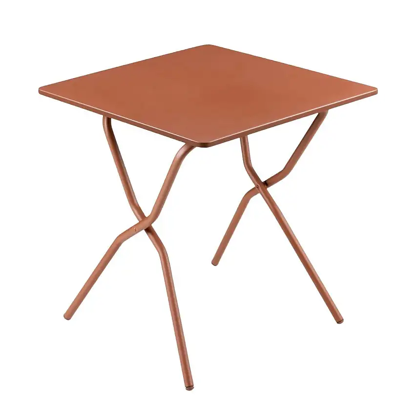 Lafuma Balcony II Quadratischer Tisch Colorblock H: 73 cm – Canyon