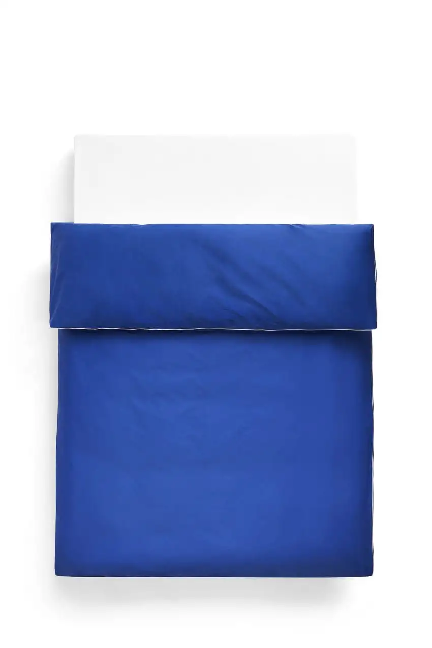 HAY Outline Bettbezug 140x200 cm – Vivid Blue