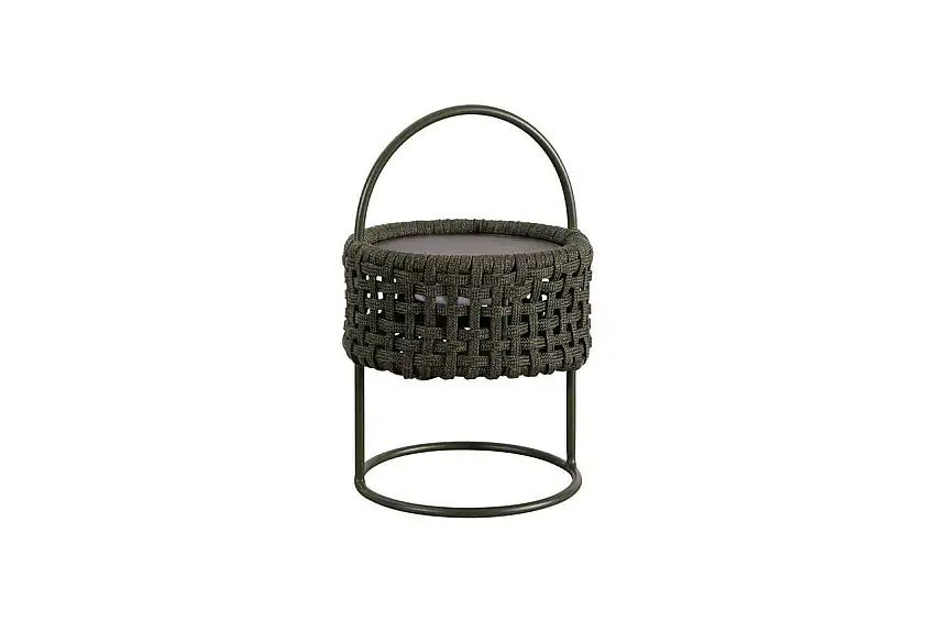 Cane-line Outdoor Illusion Lampe H: 32 cm - Dunkelgrün