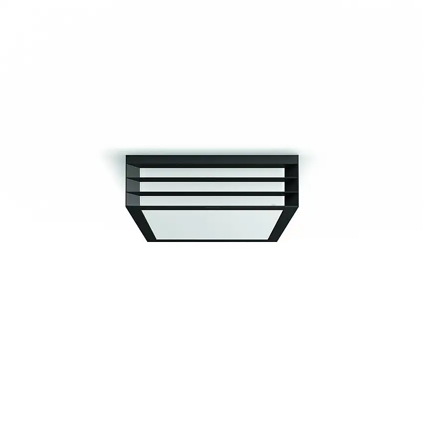 PHILIPS Moonshine Pendelleuchte 26x26 cm - Anthrazitgrau/Aluminium
