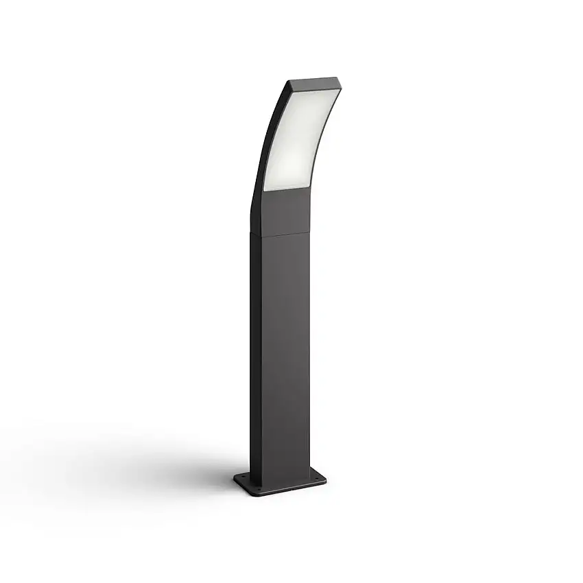 PHILIPS Splay Säulenleuchte H: 60 cm - Anthrazitgrau/Aluminium