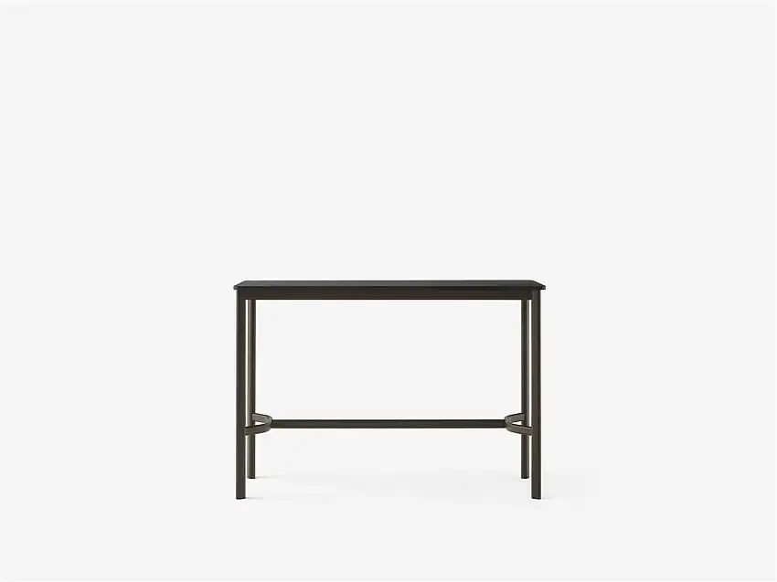 &Tradition Drip Thekentisch HW111 140 x 50 cm – bronziertes/schwarzes Fenix Nano Laminat 0720