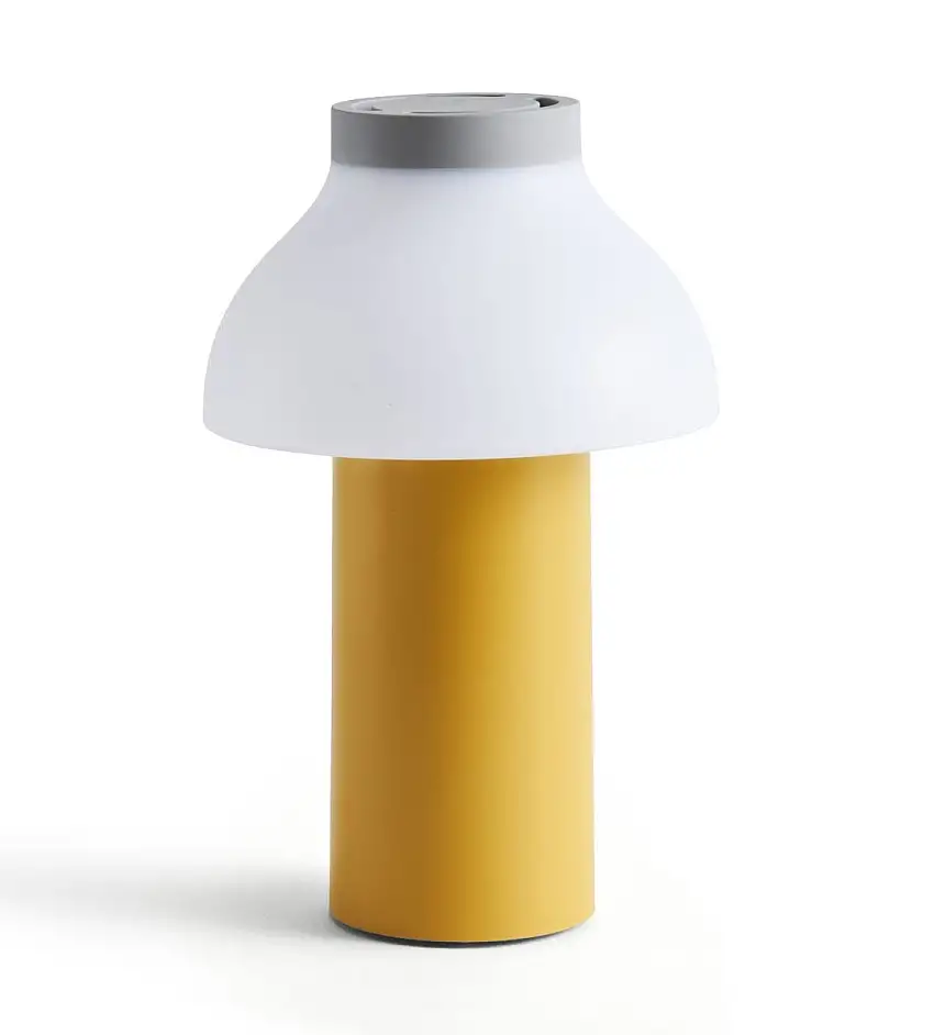 HAY PC Tragbare Tischlampe H: 22 cm – Soft Yellow