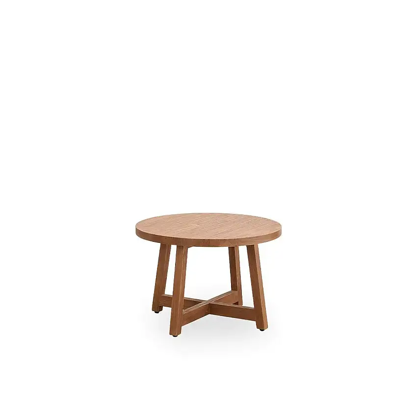 Sika-Design Aksel Teak Couchtisch Ø: 75 cm - Natur