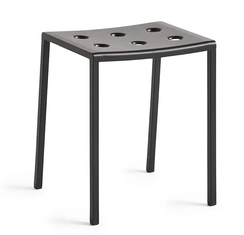 HAY Balkonhocker H: 46 cm - Anthrazit