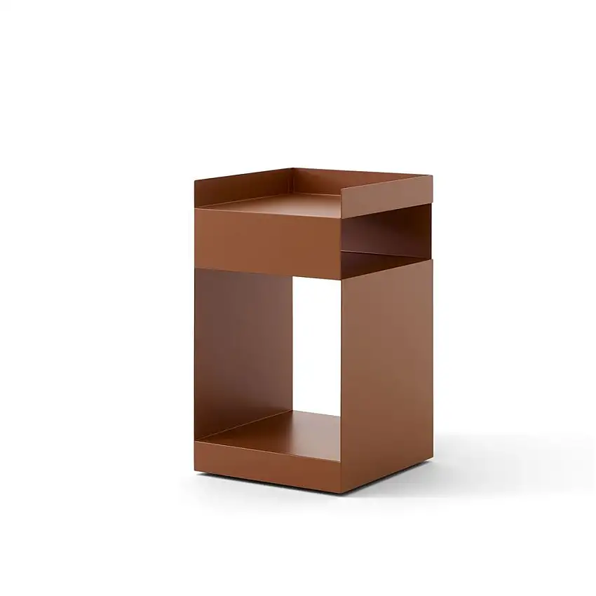 &Tradition Drehbarer Rolltisch SC73 H: 59 cm - Terrakotta