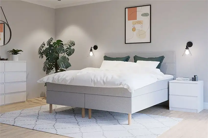 GOOD NIGHT Odin Kontinentalbett Standard 180x200 cm - Möbeltextil
