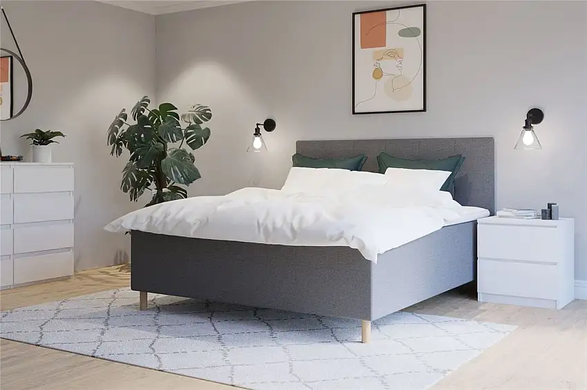 GOOD NIGHT Asger Kontinentalbett Full Cover 1 Kern 180x200 cm - Møbeltextil