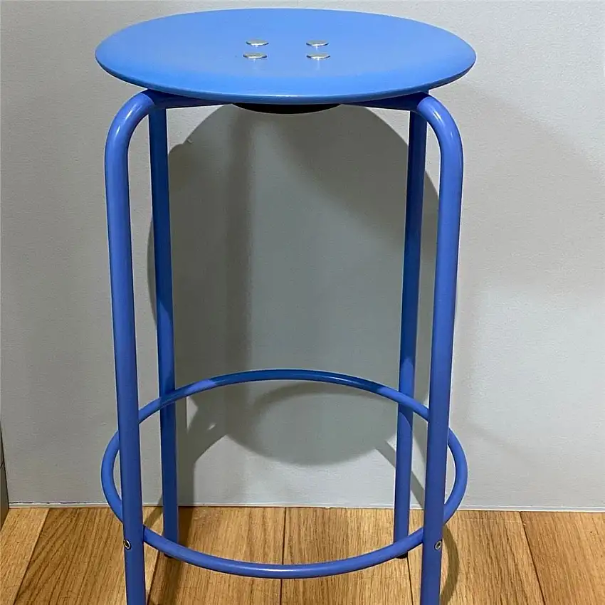 Montana Kevi 2053 Barhocker H: 66 cm - Azurblau AUSSTELLUNGSMODELL