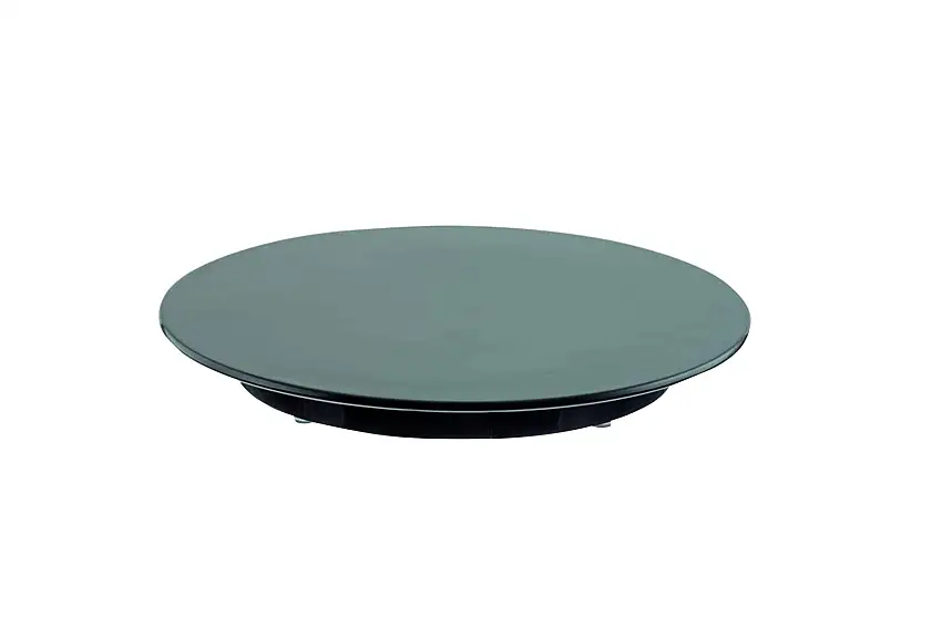 Tortenplatte Melamin, schwarz, D: 300 mm, H: 30 mm