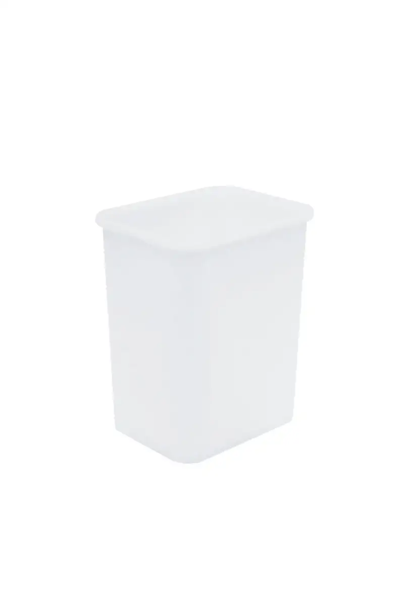 Vorratsdose stapelbar, PP weiss, 155 x 120 x 210 mm/ 3 ltr.