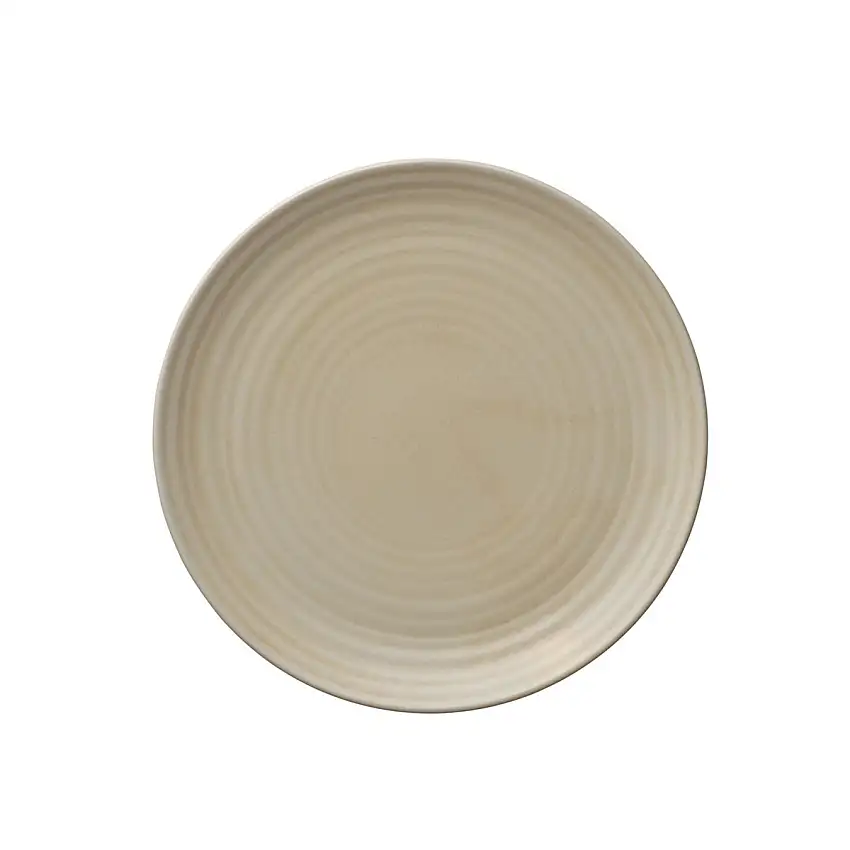 Bauscher, Country House : Sand - Teller flach rund coup, Struktur, 26 cm