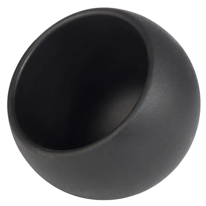 Servierset MOON 6-teilig, D: 8 cm, H: 7,5 cm , Fb. schwarz