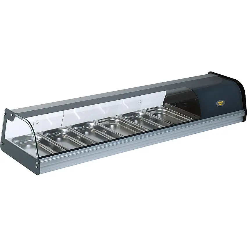 Stalgast ROLLER GRILL Vorspeisen-Vitrine 6x GN1/3