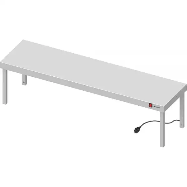 Stalgast Wärmebrücke 1-etagig 800x400x400 mm mit Keramik-Infrarot-Strahlern