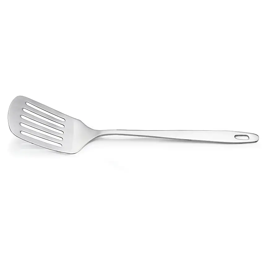 WAS Wender KITCHEN TOOL 1879, 32 cm, geschlitzt, Chromnickelstahl