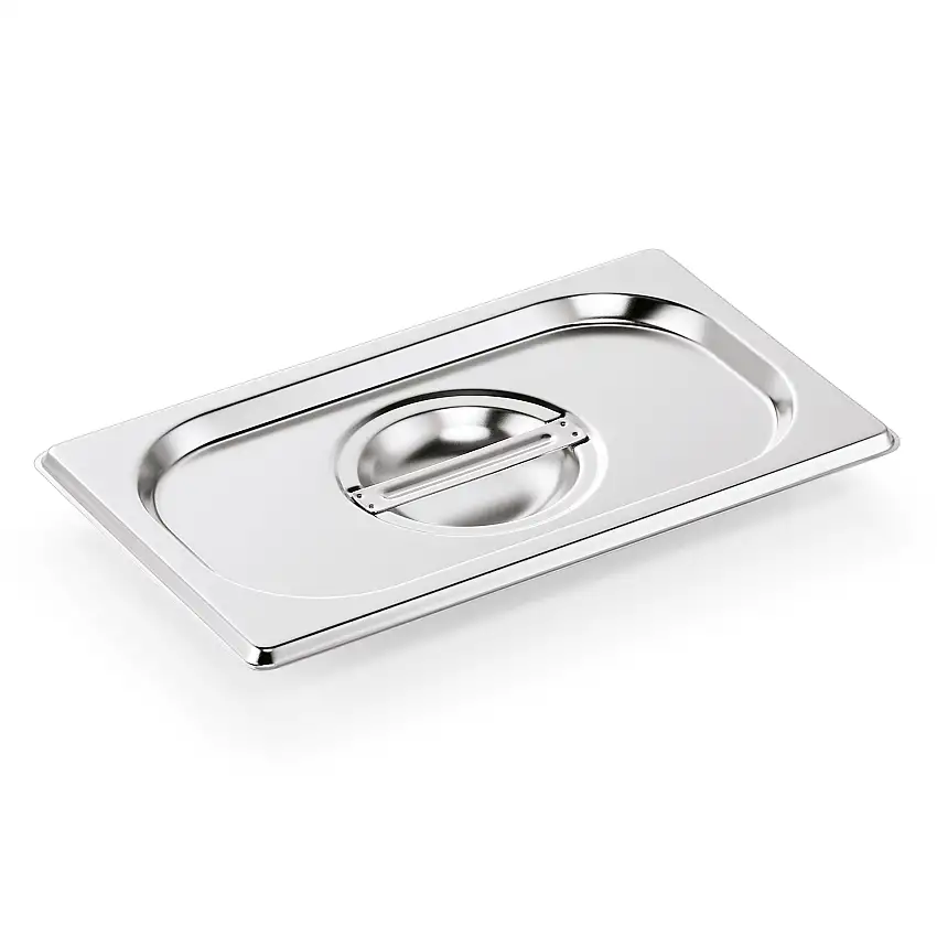 WAS GN Deckel GN ESSENTIALS Set 1/4, Set á 6 Stück, Chromnickelstahl