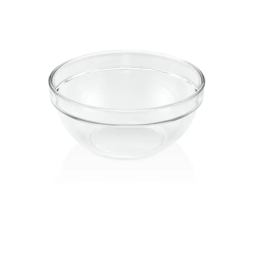 WAS Schüssel Set, Ø 20 cm, Höhe 9,5 cm, Set á 3 Stück, Polycarbonat