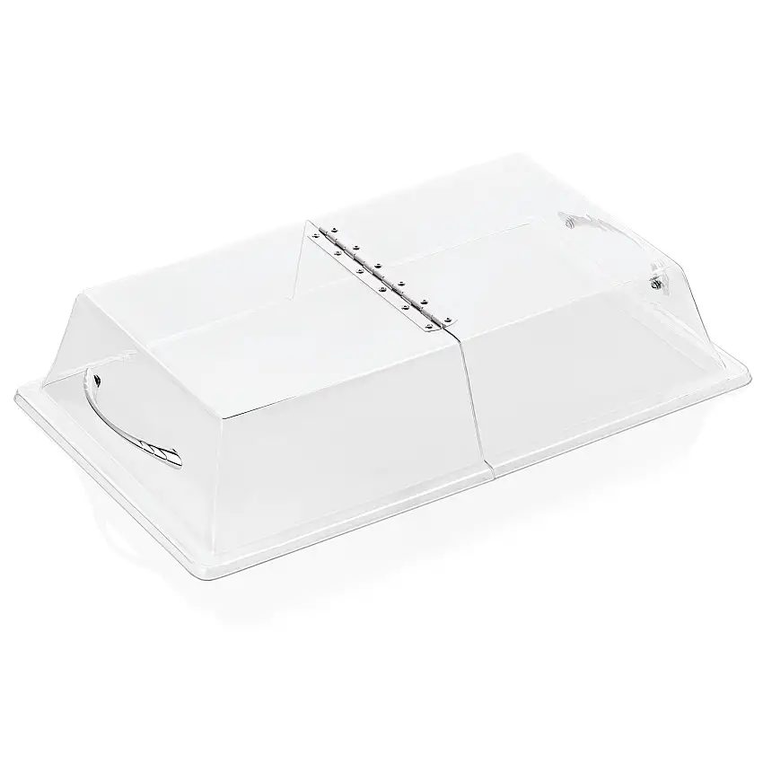 WAS Abdeckhaube GN 1/1 mit Klappscharnier, Polycarbonat - Cover 99