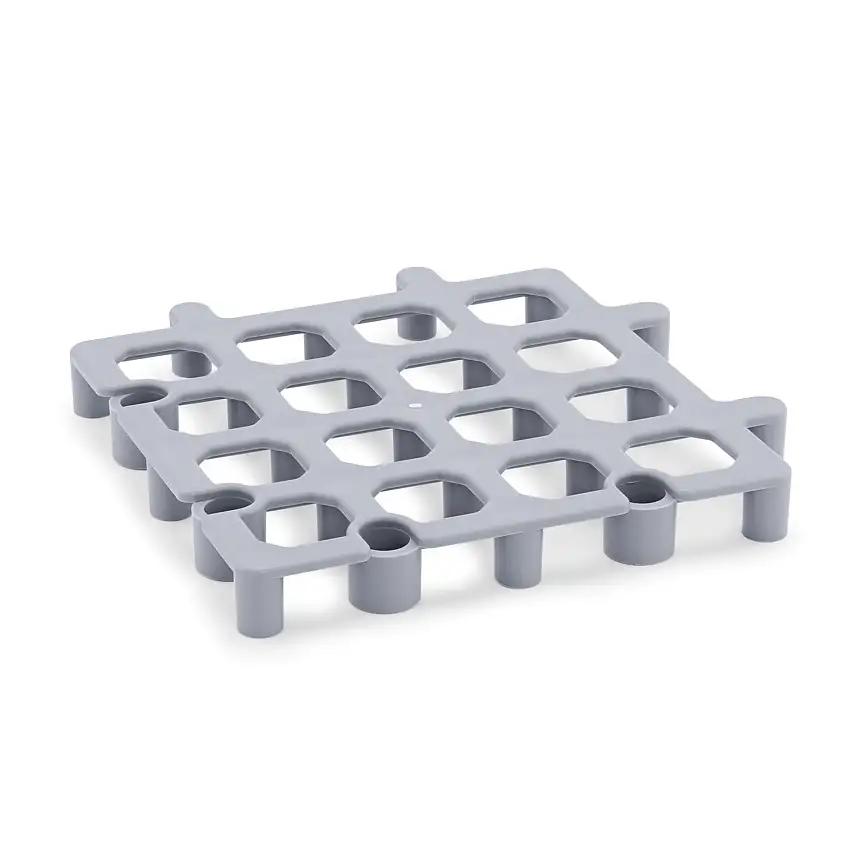 WAS Floor Rack System, Klick-System, 33 x 33 x 4 cm, Polypropylen